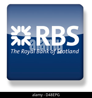 The Royal Bank Of Scotland Icon Logo Button Stock Photo 61697628