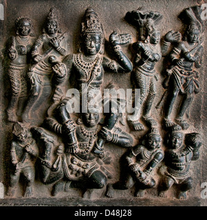 Dikpalakas Hemavati a rāgam in Carnatic music ( musical scale of South Indian classical )  Anantapur Andhra Pradesh India Hindu Stock Photo