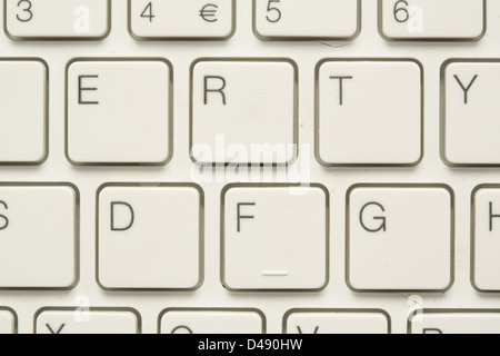 Original letters on keyboard in close up Stock Photo