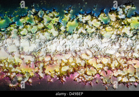 abstract full-frame background painted by me Stock Photo