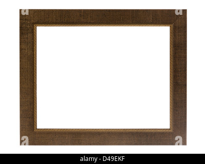 decorative photo frame isolated on white background Stock Photo