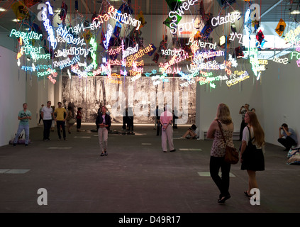 Basel, Switzerland, the Art Unlimited at the 42nd Art Basel Stock Photo
