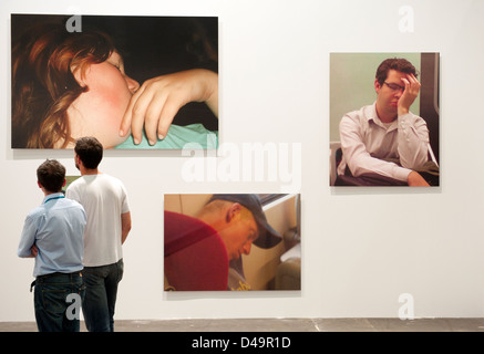 Basel, Switzerland, the Art Unlimited at the 42nd Art Basel Stock Photo