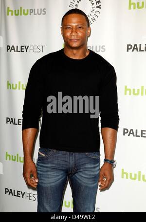 Los Angeles, USA. 9th March, 2013. David Ramsey at arrivals for ARROW Panel at the 30th Annual Paleyfest, Saban Theatre, Los Angeles, CA March 9, 2013. Photo By: Emiley Schweich/Everett Collection/Alamy Live News Stock Photo