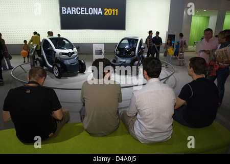 Barcelona, Spain, the International Motor Show in Barcelona Stock Photo
