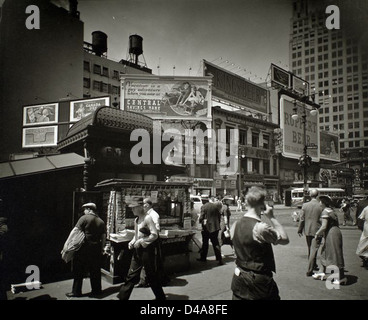 Union Square, 14th Street and Broadway, Manhattan. Stock Photo