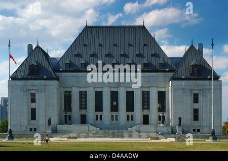 Supreme court of Canada court house building in Ottawa Stock Photo