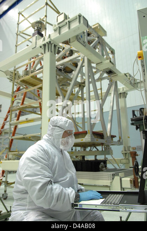 Space Systems Development and Integration (SSDIF) Cleanroom at NASA's Goddard Space Flight Center Stock Photo