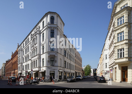 Berlin, Germany, Restaurant and Bar Keyser Soze in the August Street Stock Photo