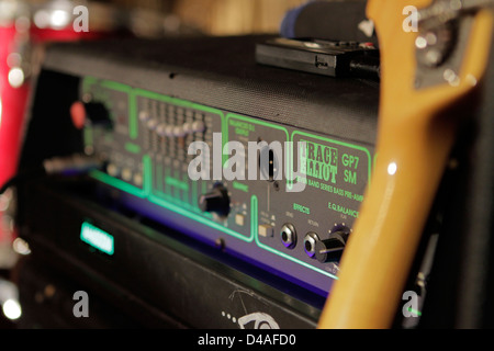 Trace Elliot Amplifier Stock Photo