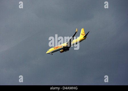 Hanover, Germany, the aircraft will depart Tuifly in the air