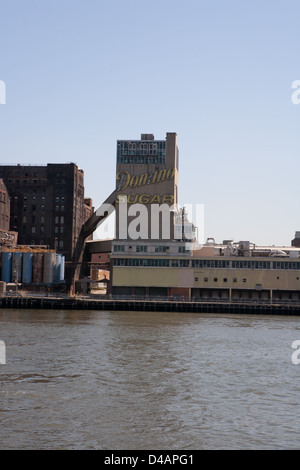 Domino Sugar Corporation Factory New York Bronx, NY Stock Photo