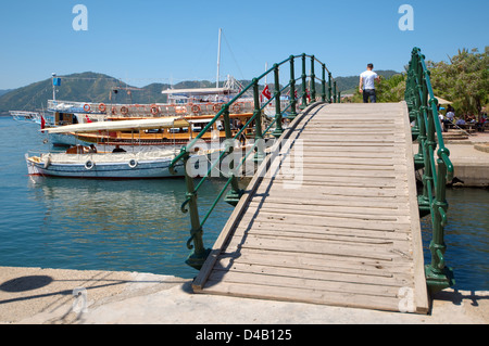 Harbour, Marmaris, Muğla Province, Turkey Stock Photo