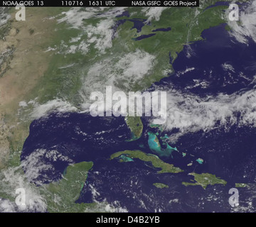 Nasas Goes 13 Satellite Captures A Full Disk View Of Earth From Space 