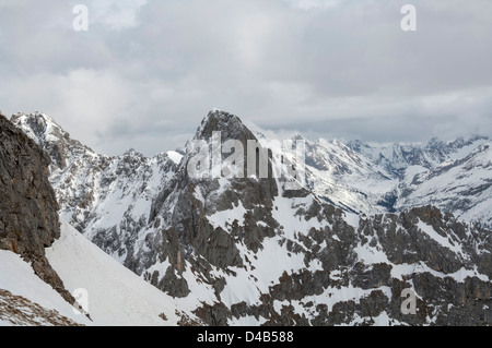 Karwendelgebirge, Bavaria, Germany - Bavarian Alps near the Austrian border Stock Photo