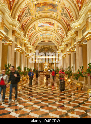 Foyer of Bellagio's Casino, Las Vegas Stock Photo