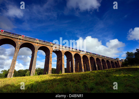 View of Ouse Valley Viaduct Bridge, West Sussex, UK Stock Photo