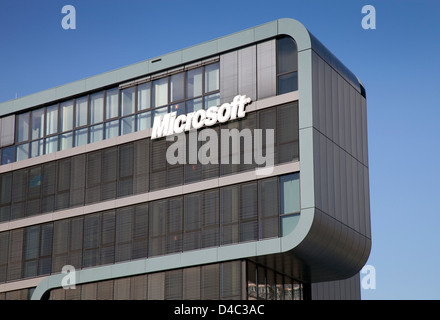 Cologne, Germany, Microsoft Rheinauhafen Stock Photo