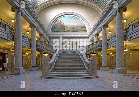 Utah State Capital building House of Representatives Stock Photo