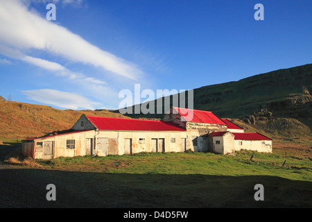 Old farm in the South of Iceland Stock Photo