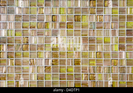 Modern Glass Mosaic Tiles Background Stock Photo
