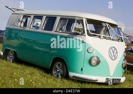 1966 Volkswagen Camper Van Stock Photo