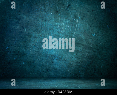 abstract blue background of grunge background Stock Photo