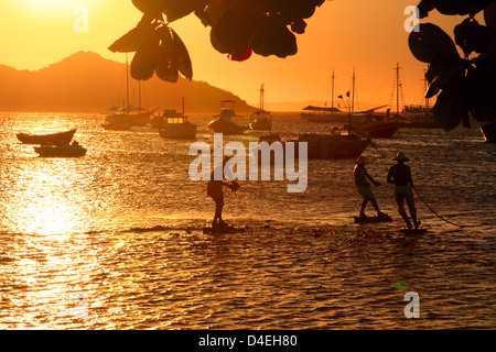 Buzios center beaches, Rio de Janeiro, Brazil. Stock Photo