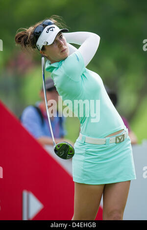 Sandra Gal (GER), MARCH 3, 2013 - Golf : Sandra Gal of Germany puts