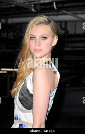 Los Angeles, California, USA. 12th March 2013. Nicola Peltz at arrivals for BATES MOTEL Series Premiere Party, Soho House, West Hollywood, Los Angeles, CA March 12, 2013. Photo By: Elizabeth Goodenough/Everett Collection/Alamy Live News Stock Photo