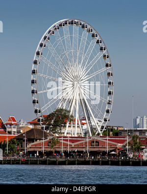 The Asiatique Sky, Thailand's biggest ferris wheel at Asiatque the Riverfront, Bangkok Stock Photo