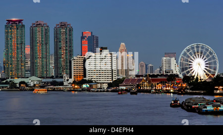 The Asiatique Sky, Thailand's biggest ferris wheel at Asiatque the Riverfront, Bangkok Stock Photo