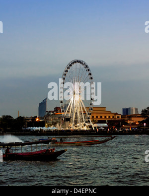 The Asiatique Sky, Thailand's biggest ferris wheel at Asiatque the Riverfront, Bangkok Stock Photo