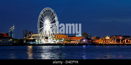 The Asiatique Sky, Thailand's biggest ferris wheel at Asiatque the Riverfront, Bangkok Stock Photo