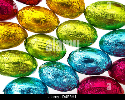 Easter egg background Stock Photo