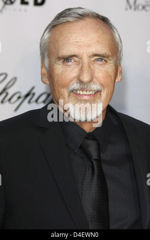 US actor Dennis Hopper died on Friday May 28, 2010 in the age of 74 in his Venice home in California. Stock Photo