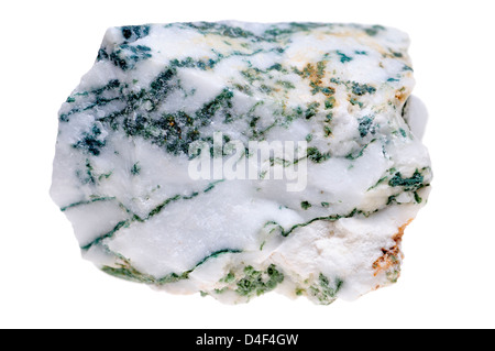 Tree Agate - form of quartz with dendritic inclusion - from India Stock Photo