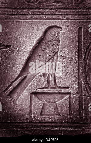 Horus at The Karnak Temple Stock Photo