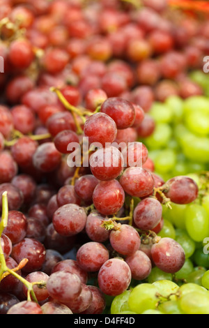 Berlin, Germany, grapes at Fruit Logistica 2011 Stock Photo