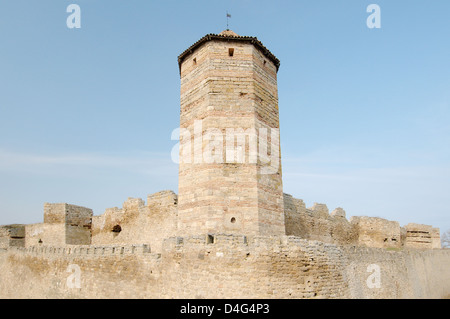 Akkerman fortress (white rock, white fortress), Belgorod-Dnestrovskiy , Ukraine, Eastern Europe Stock Photo