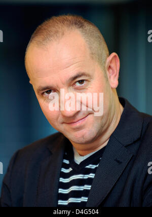 French author and playwright Philippe Claudel is pictured in Berlin, Germany, 01 October 2008. Photo: Gero Breloer Stock Photo
