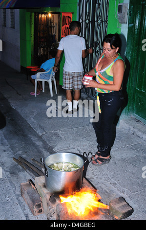 Sancocho .Calle Maturin in MEDELLIN .Department of Antioquia. COLOMBIA Stock Photo