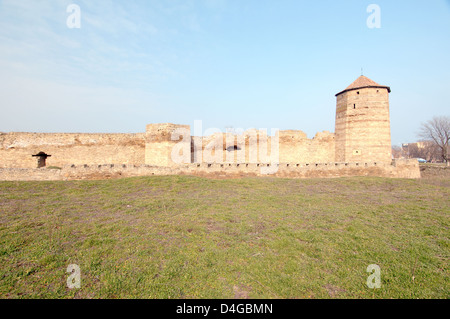 Akkerman fortress (white rock, white fortress), Belgorod-Dnestrovskiy , Ukraine, Eastern Europe Stock Photo