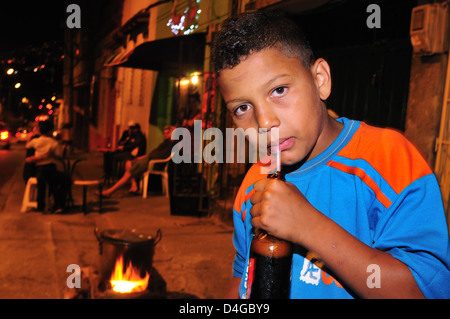 Sancocho .Calle Maturin in MEDELLIN .Department of Antioquia. COLOMBIA Stock Photo