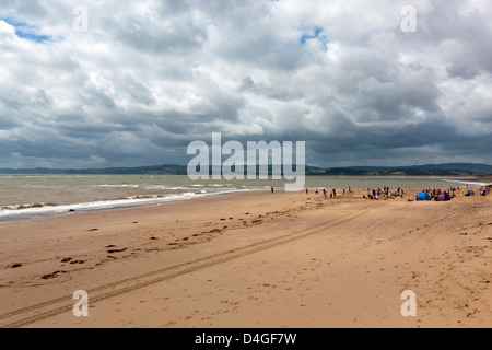 Exmouth beach, Devon, England, United Kingdom, Europe Stock Photo