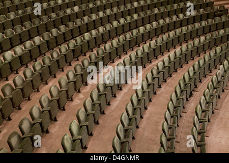 Empty theater seats - USA Stock Photo
