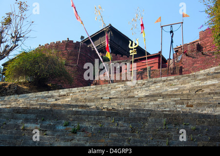 Gorkha Durbar, Gorkha, Nepal Stock Photo