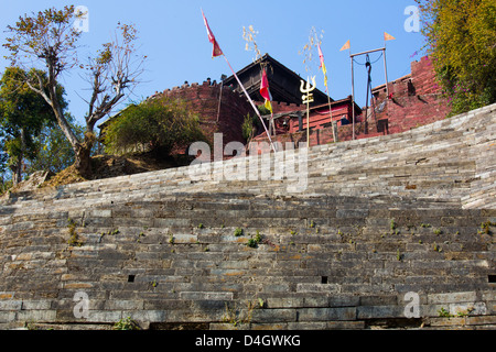 Gorkha Durbar, Gorkha, Nepal Stock Photo