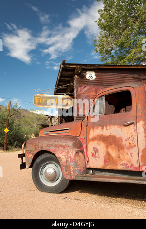 Along Route 66 near Seligman, Arizona, USA Stock Photo