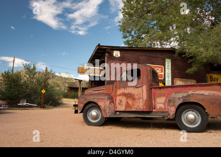 Along Route 66 near Seligman, Arizona, USA Stock Photo